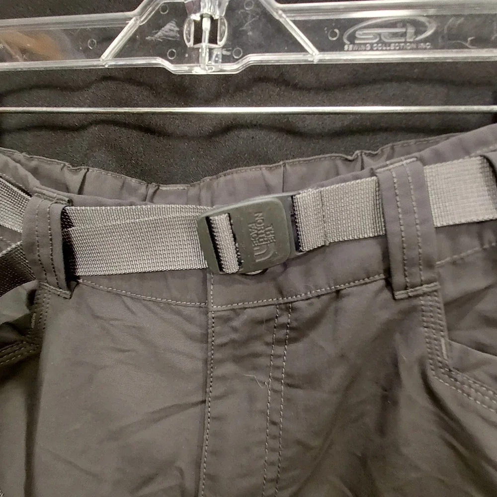 The North Face Mens Gray Convertible Cargo Hiking Pants Size L 36x30.5 A4J0